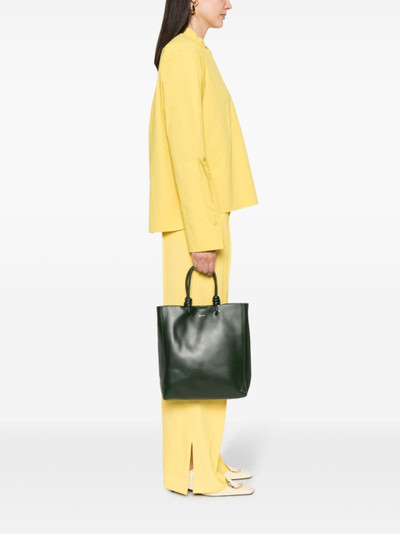 Jil Sander Giro leather tote bag outlook