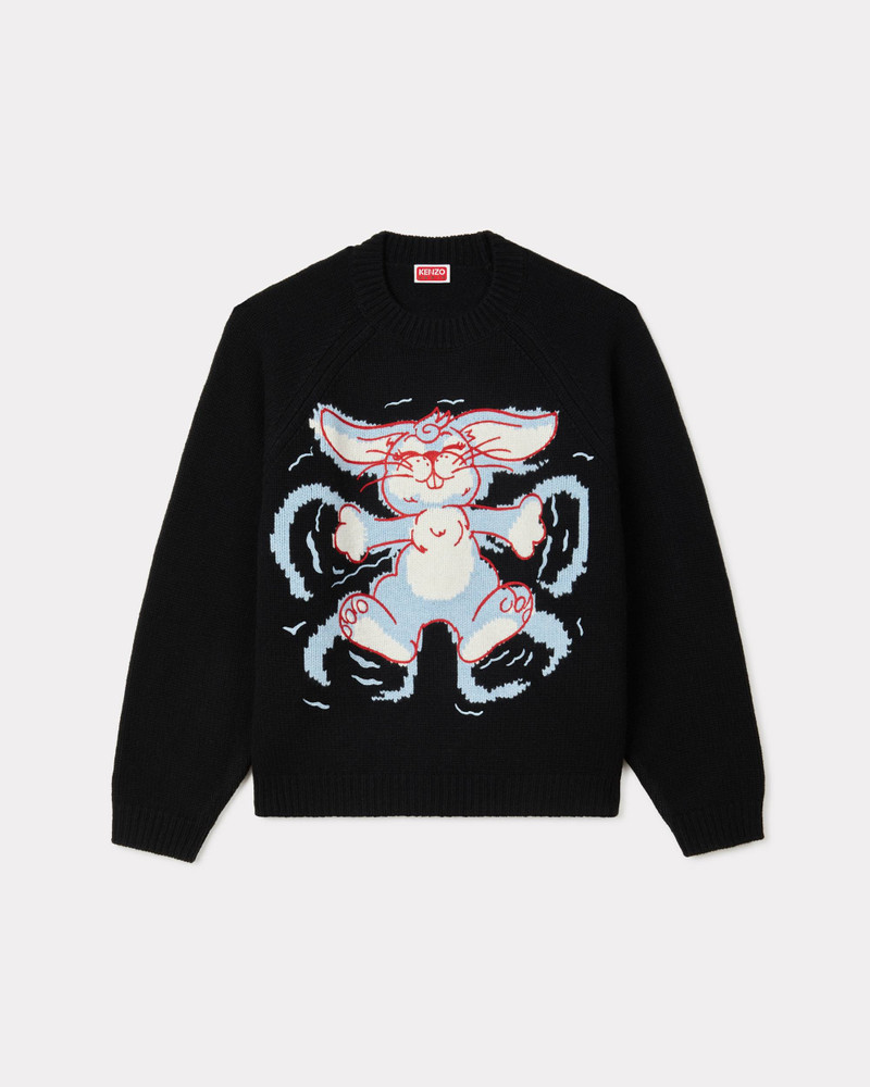 'KENZO Winter Holidays' embroidered jumper in wool 1
