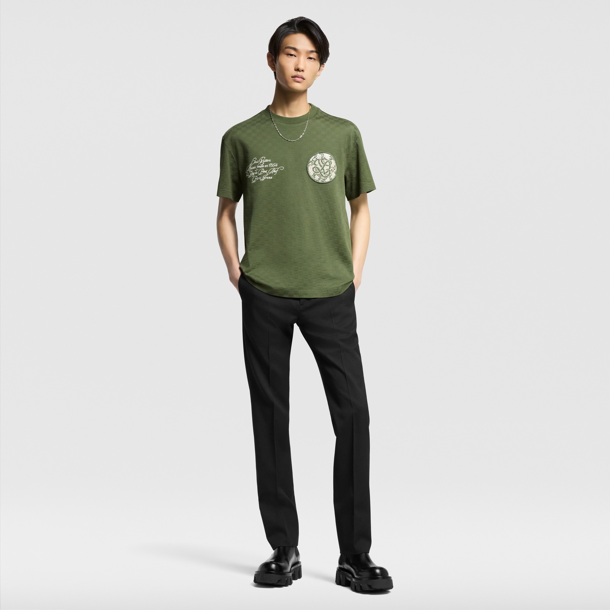 Damier Pique T-Shirt - 4