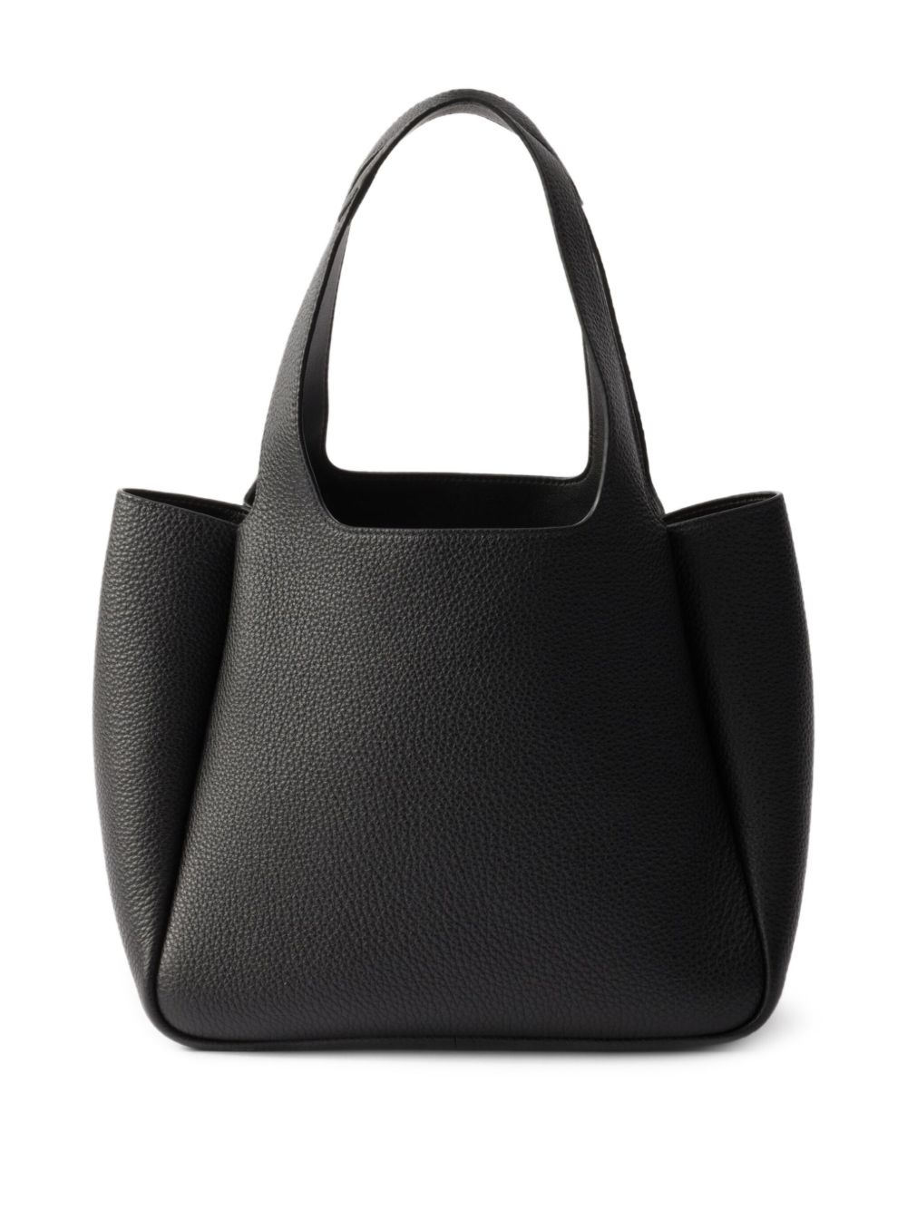 small leather tote bag - 2