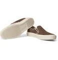 Cambridge Burnished-Leather Slip-On Sneakers - 11