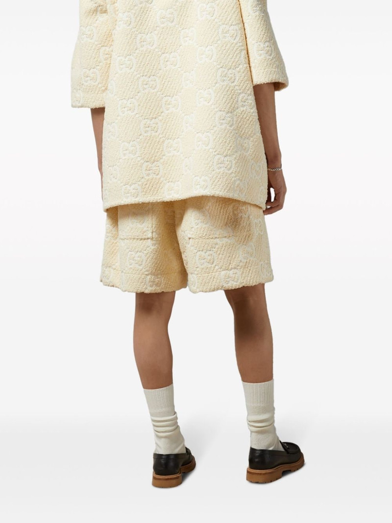 GUCCI GG-jacquard terry-cloth shorts outlook