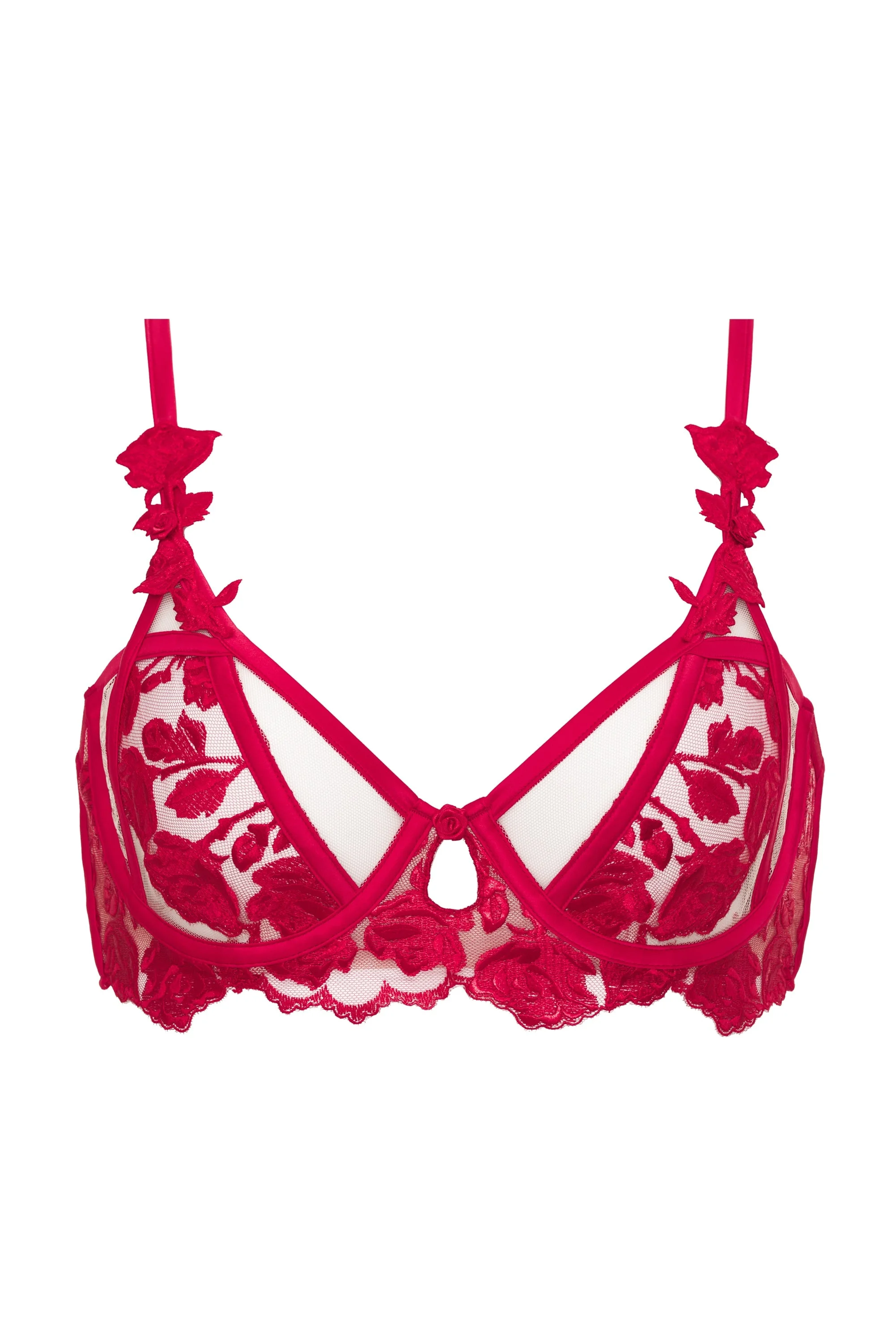 Romantic Roses Underwire Bra - 1