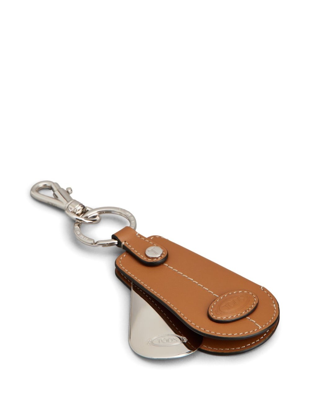 leather keyring with shoehorn - 2