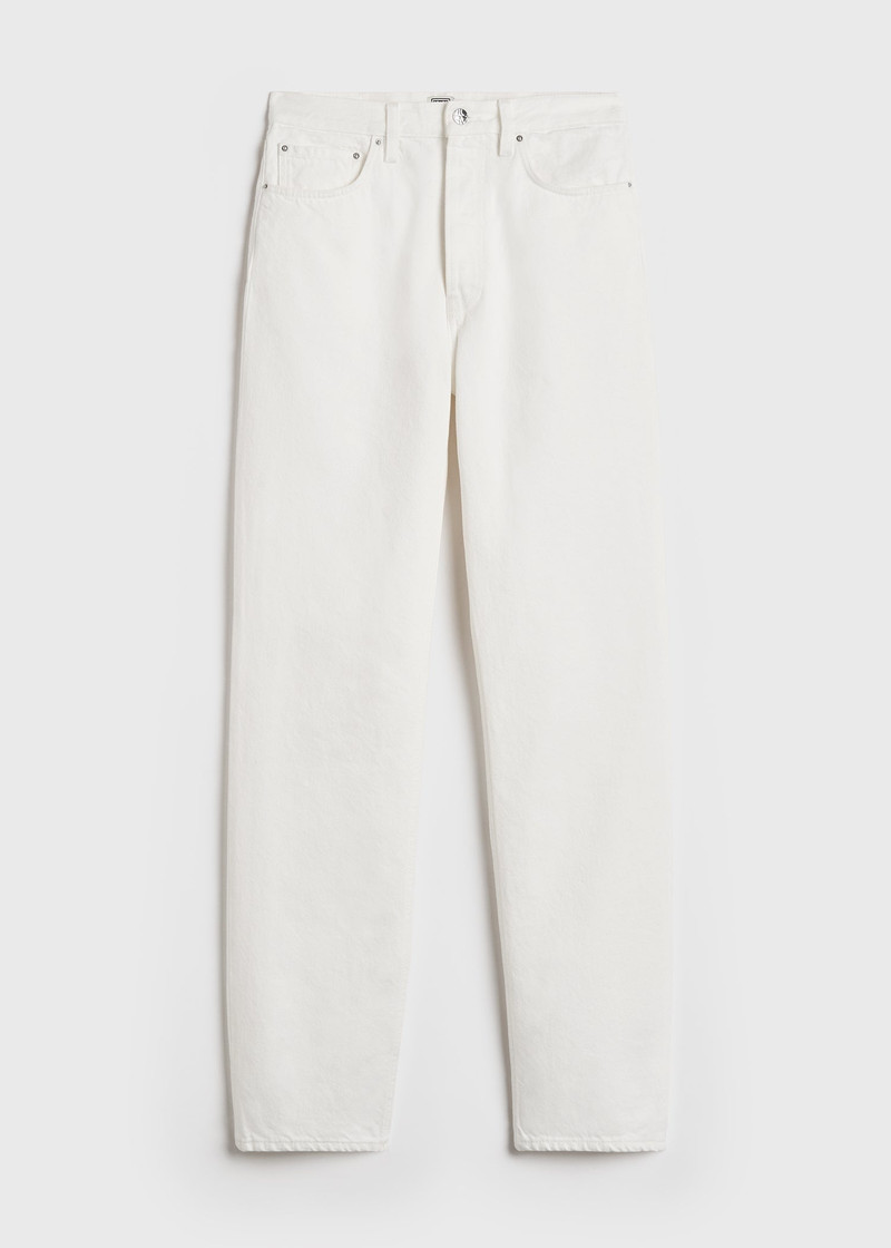 Classic cut denim full length off-white 1