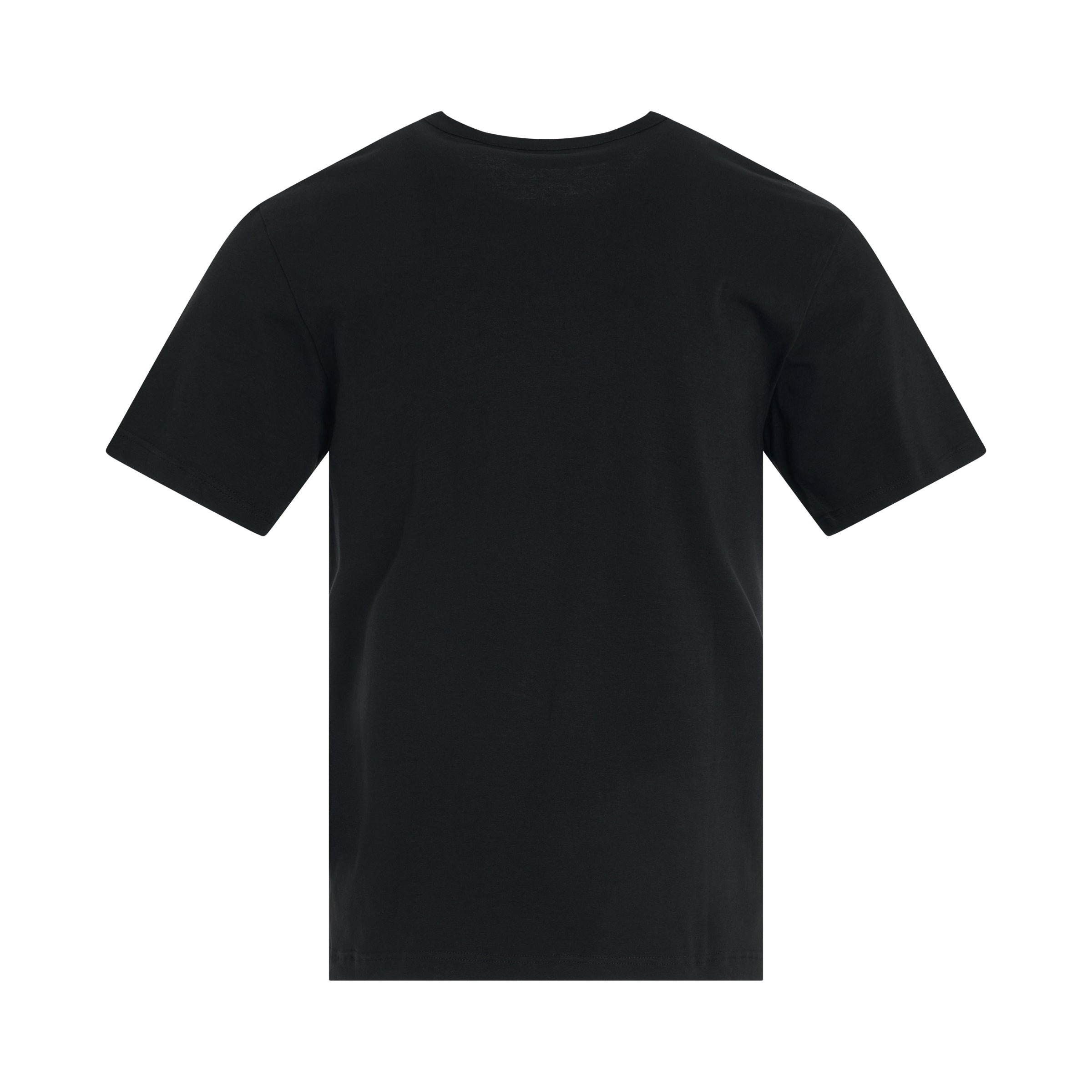 Men Essential Tripack T-Shirt in Black - 5