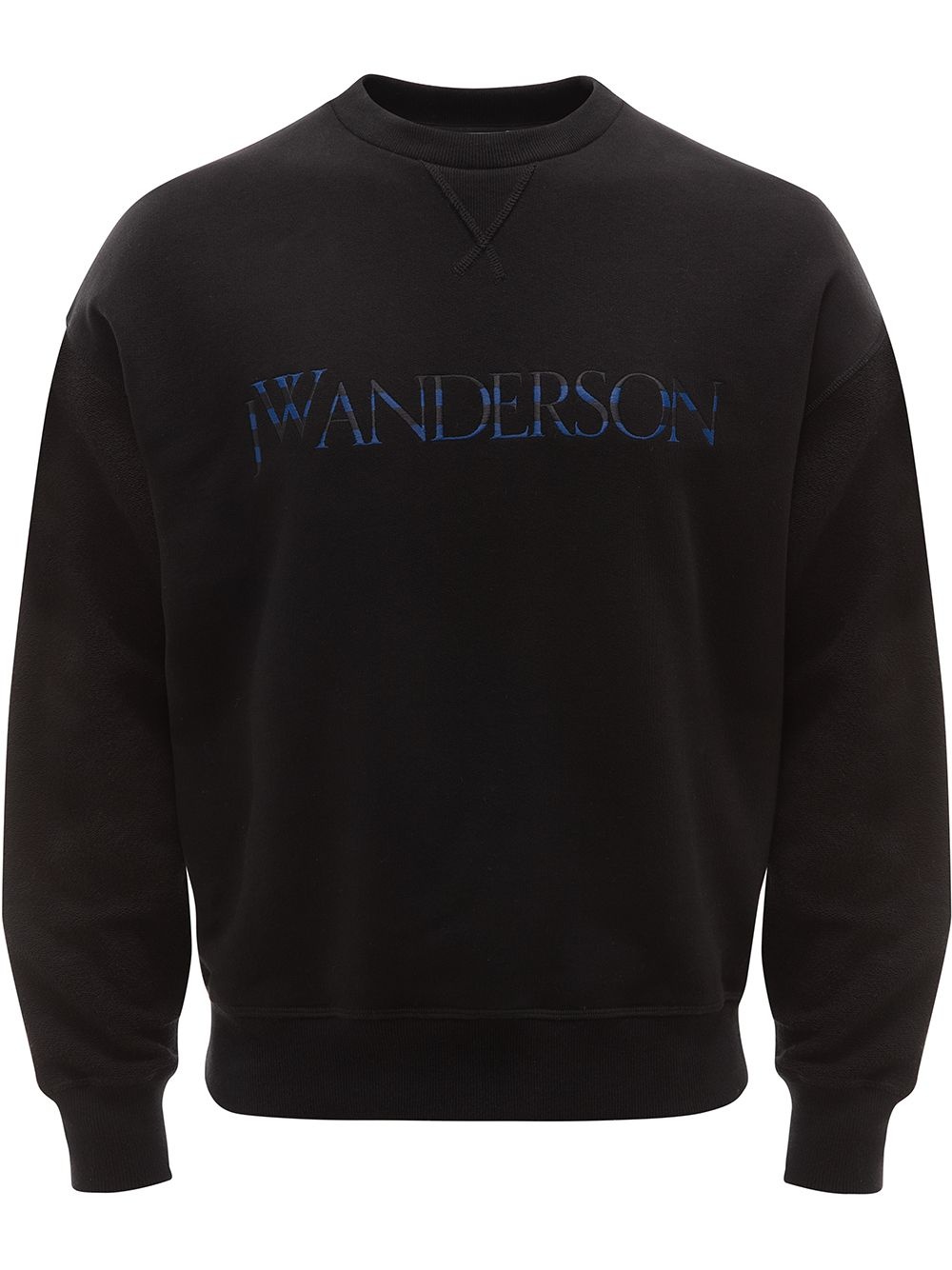 embroidered logo sweatshirt - 1