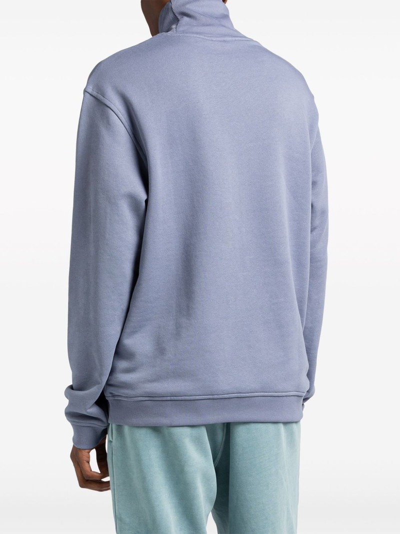 logo-appliquÃ© roll-neck sweatshirt 4
