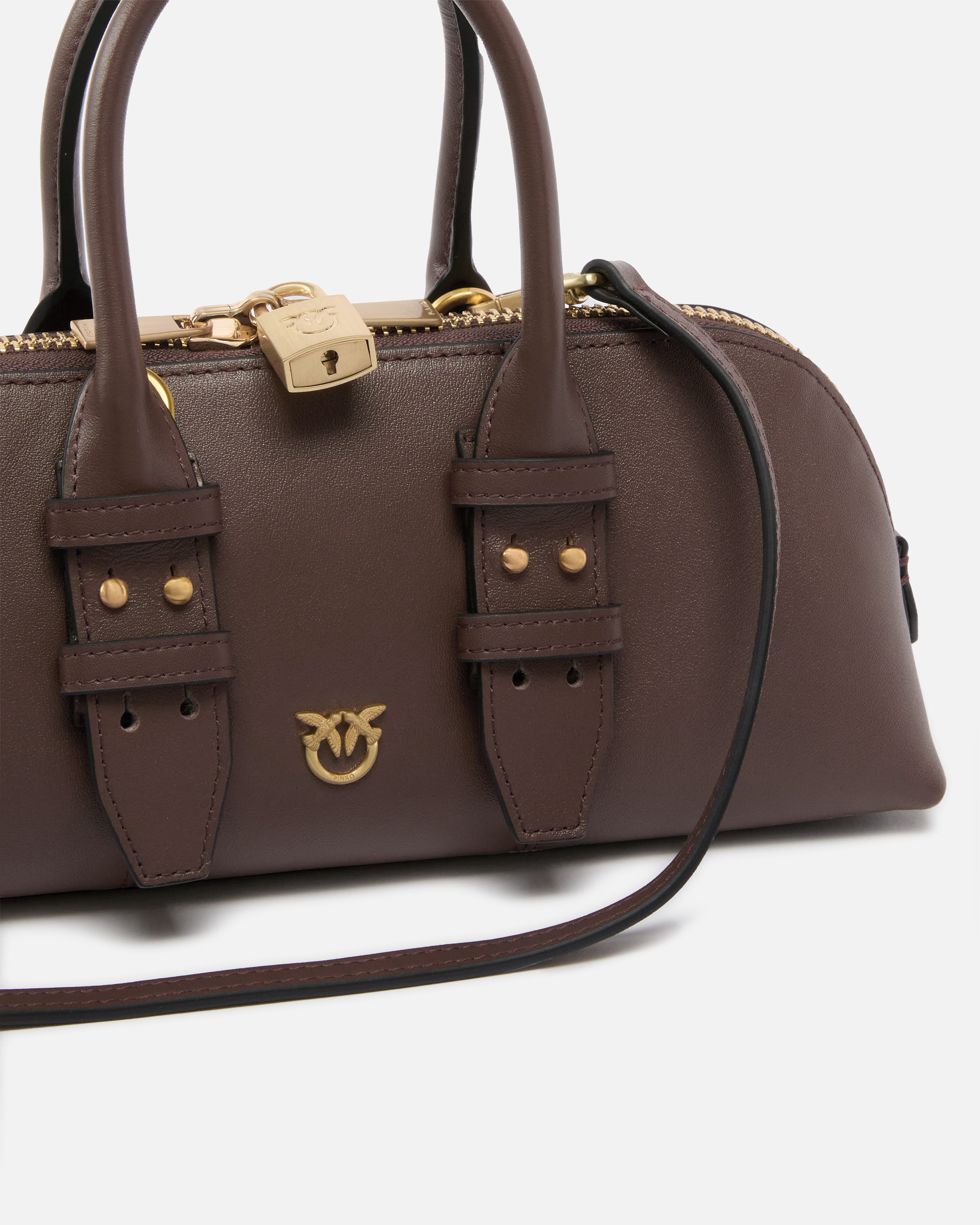 SMALL LEATHER ESCAPE BAG BAGUETTE - 3