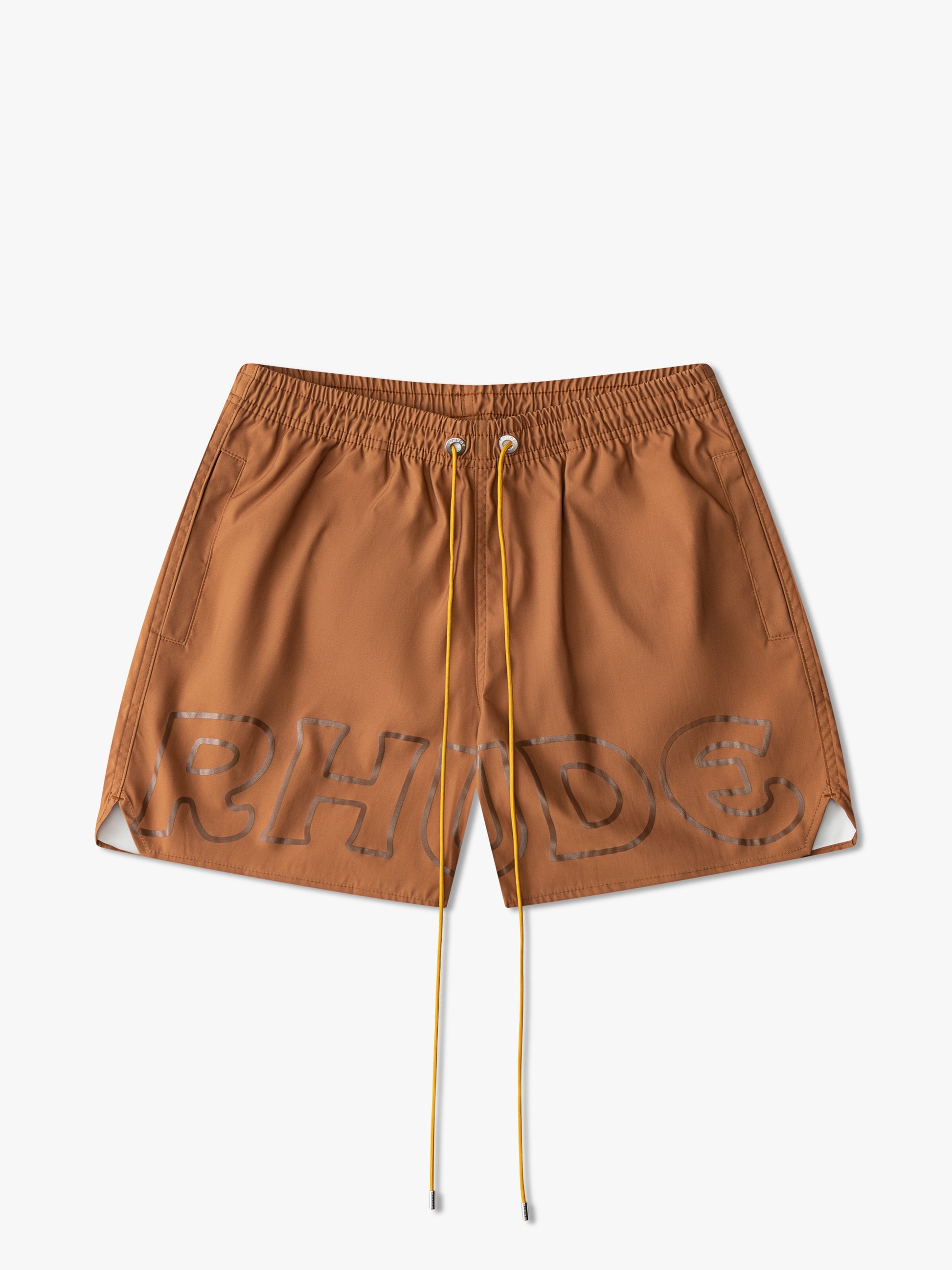 RHUDE LOGO SWIM TRUNKS - 1