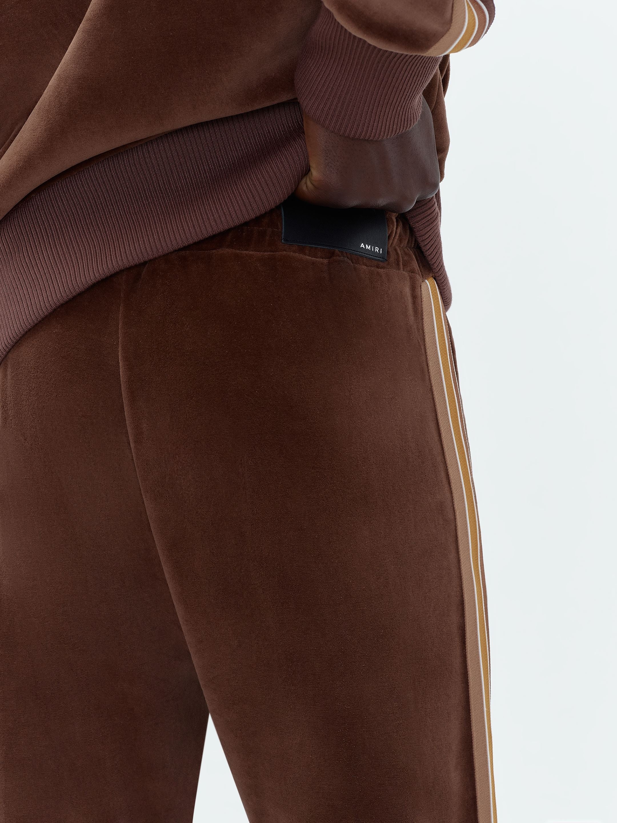AMIRI STACK VELOUR TRACK PANT - 8