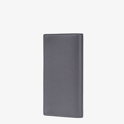 FENDI Gray calfskin wallet outlook