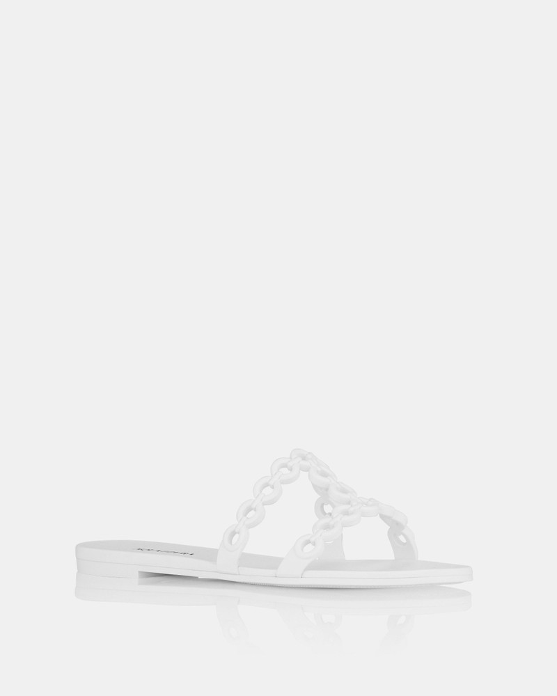 AQUAZZURA Infinity Chain Jelly Sandal Flat outlook