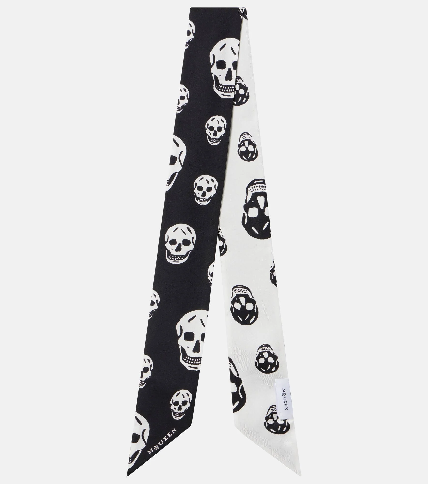 Printed silk scarf - 1