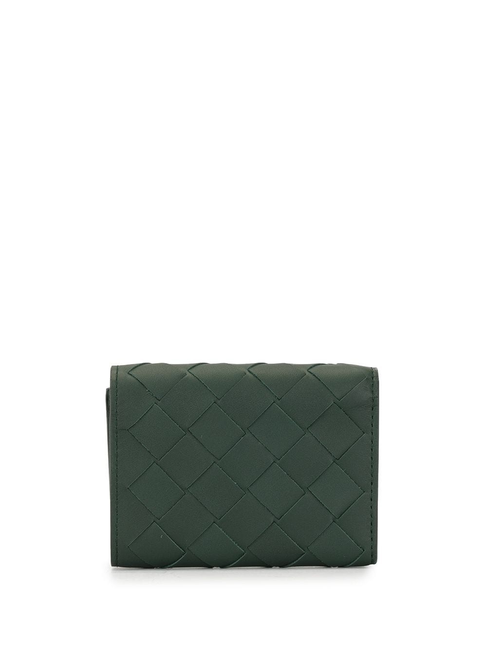 intrecciato weave wallet - 2