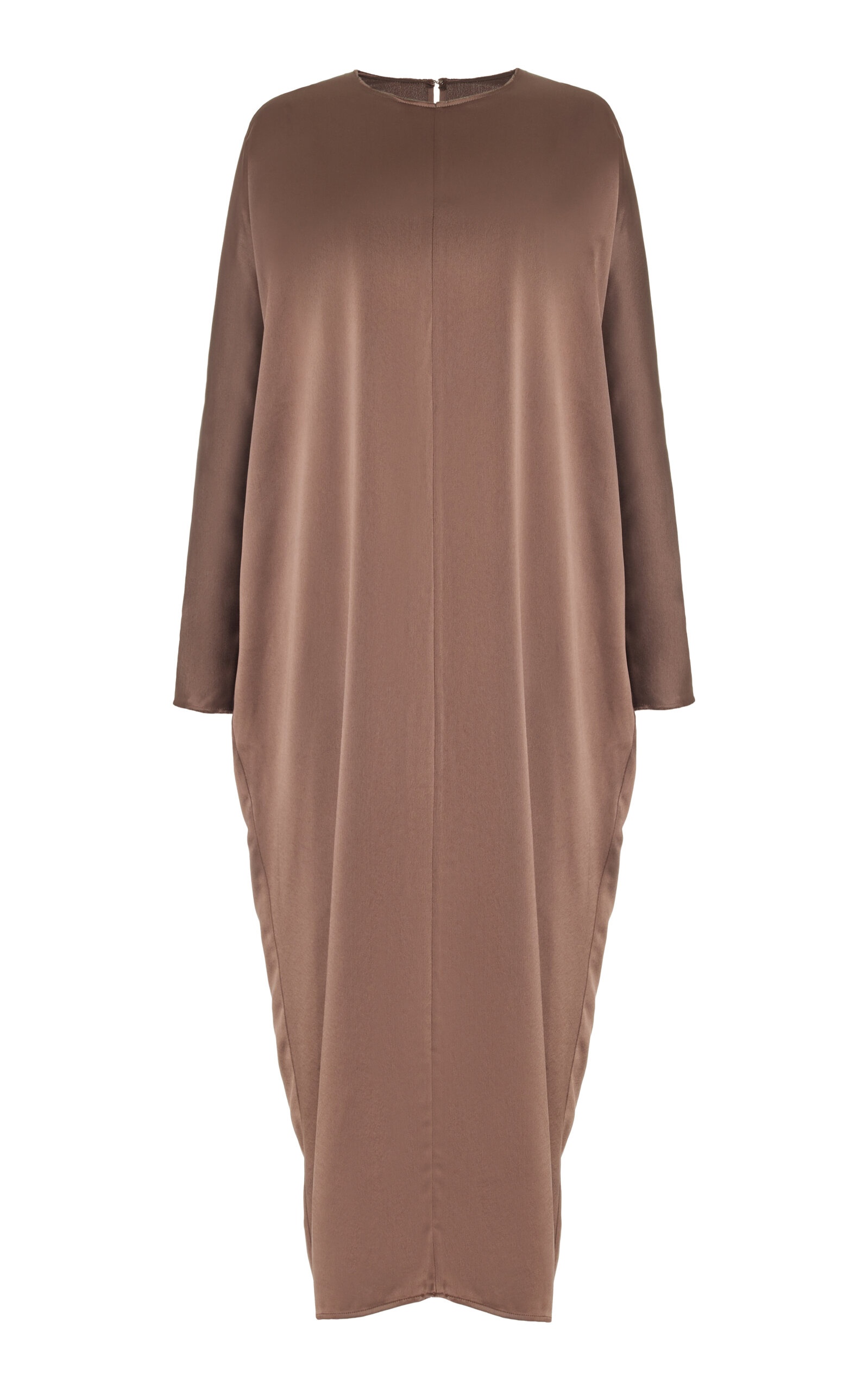 Odelle Draped Maxi Dress brown - 1