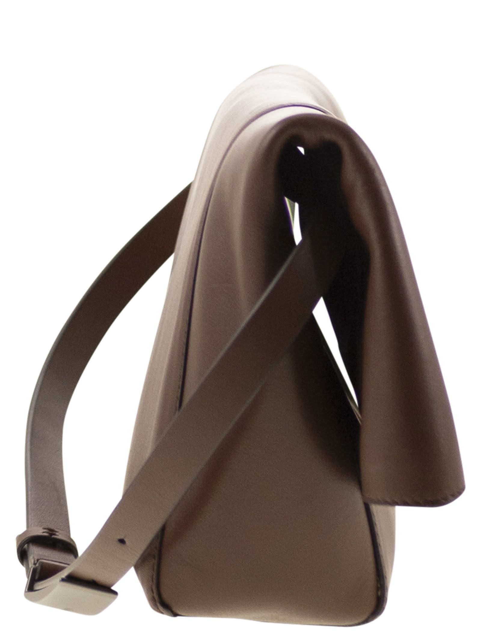 Maxmara Women Mmclaspclutch - Small Natural Leather Clutch Bag - 3