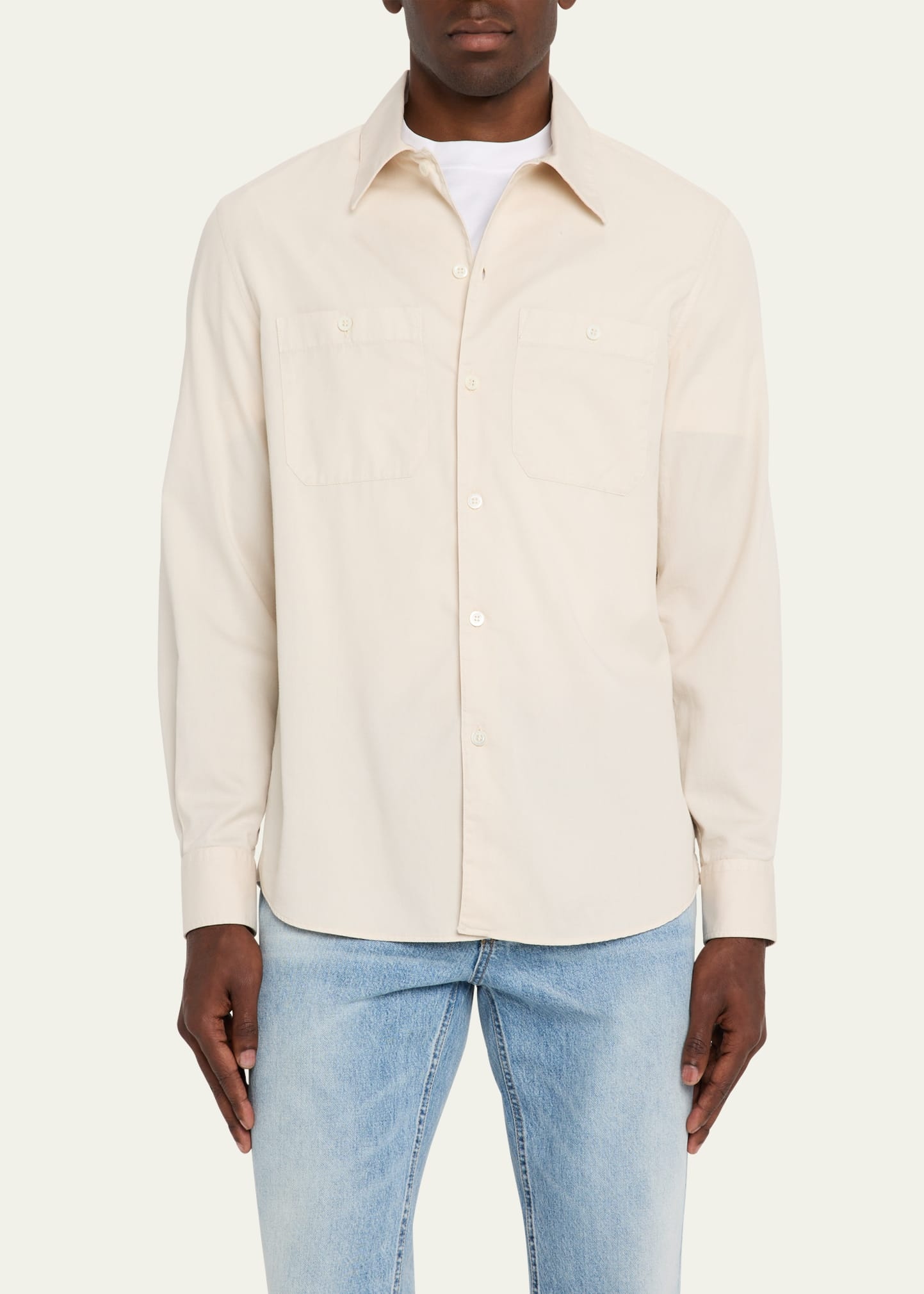 Men's High Summer Capsule Cotton Button-Down Shirt - 4