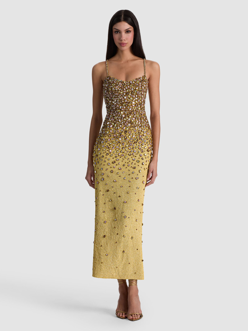 NINA EMBELLISHED MIDI GOWN 2