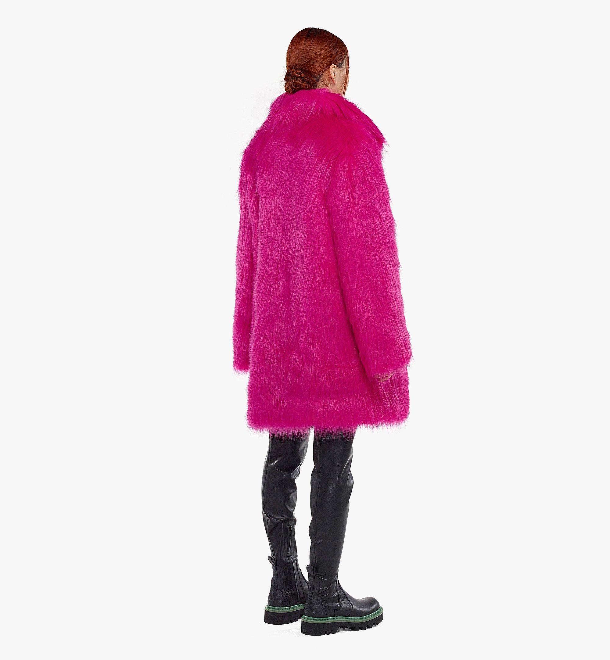 Women’s MCMFormative Coat in Faux Fur - 4