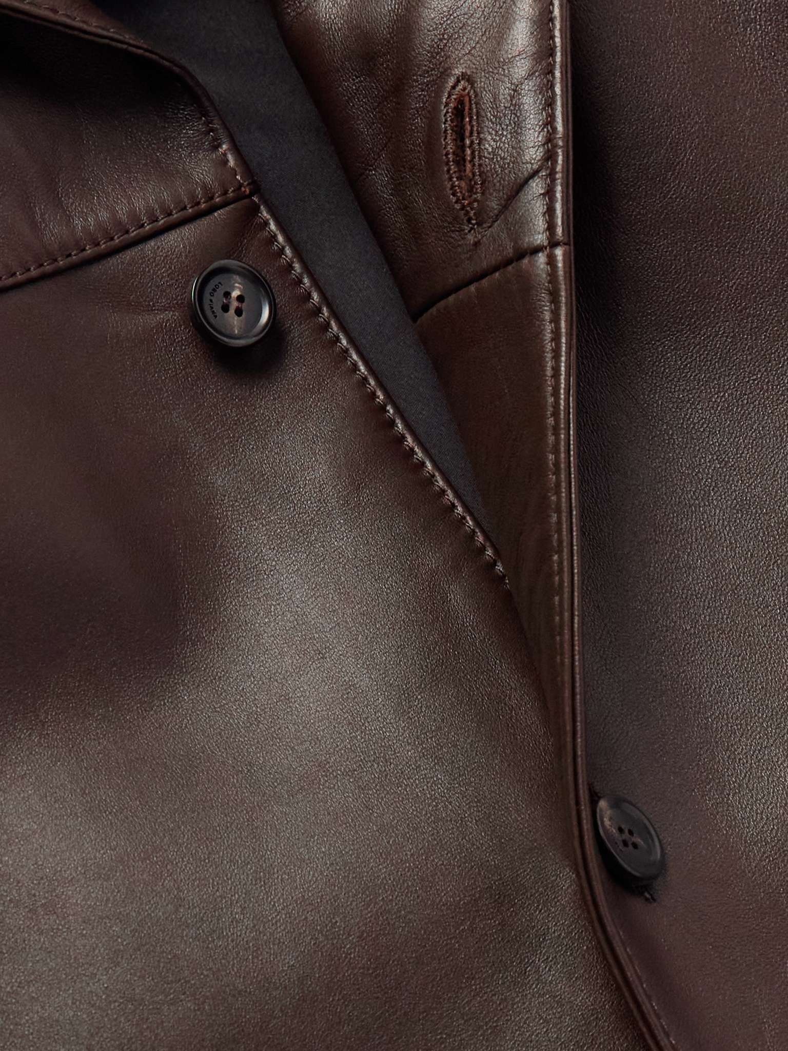 Bruno Leather Overshirt - 5