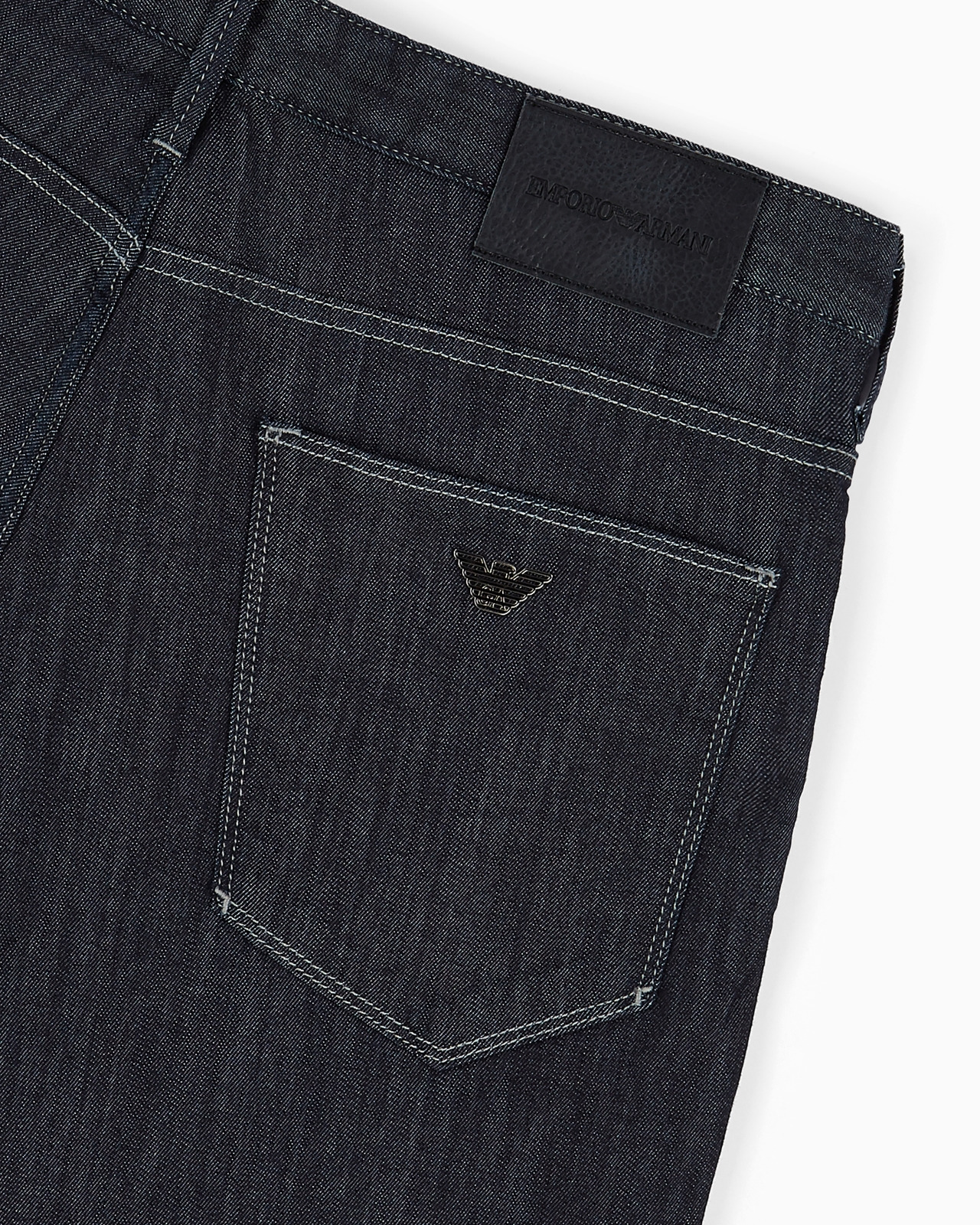 J06 WORN-EFFECT WASH, SLIM-FIT, 8 OZ DENIM JEANS - 6