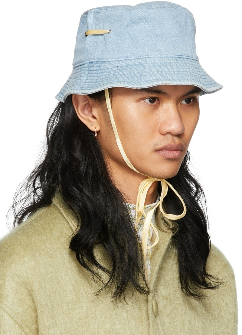Tanner Fletcher Blue Bob Bucket Hat outlook