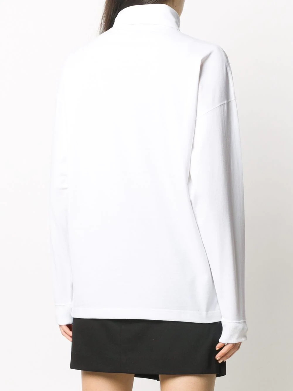 stand-up collar jumper - 4