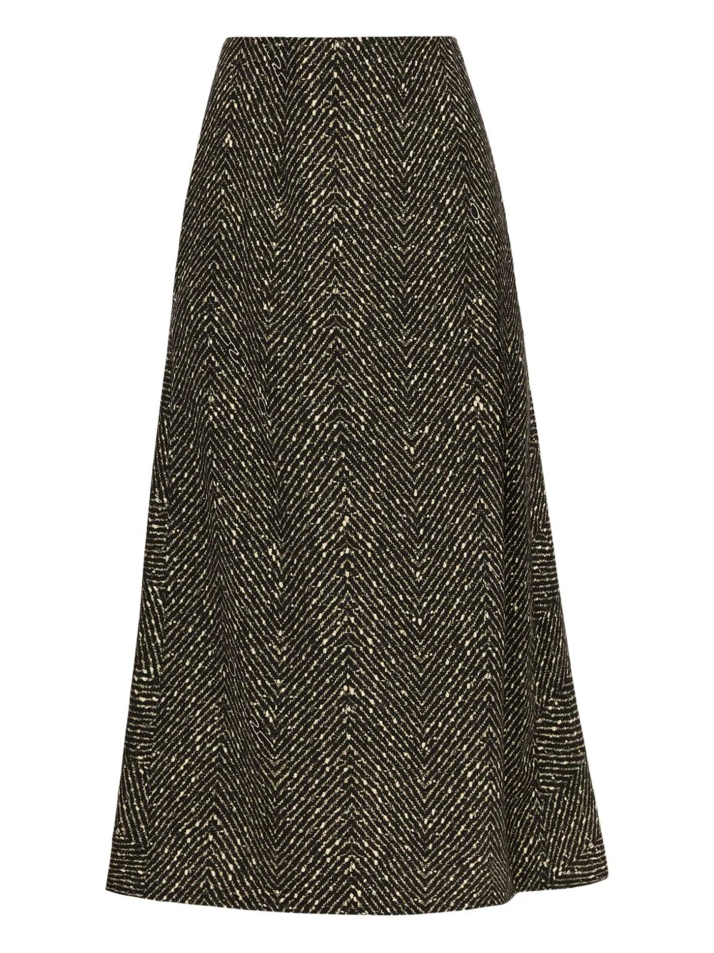 wool midi skirt - 1