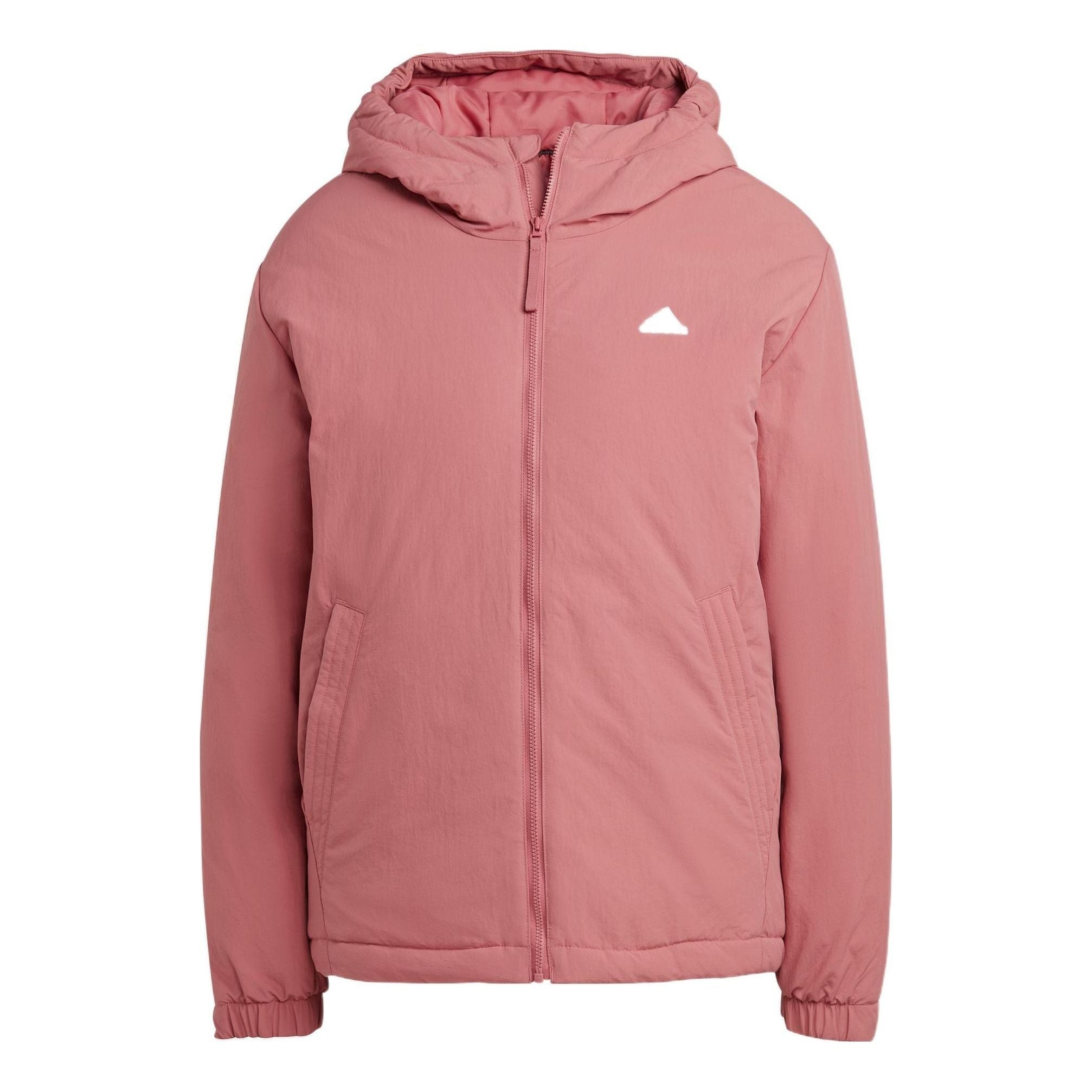 (WMNS) adidas BSC Sturdy Insulated Hooded Jacket 'Pink' HM2266 - 1