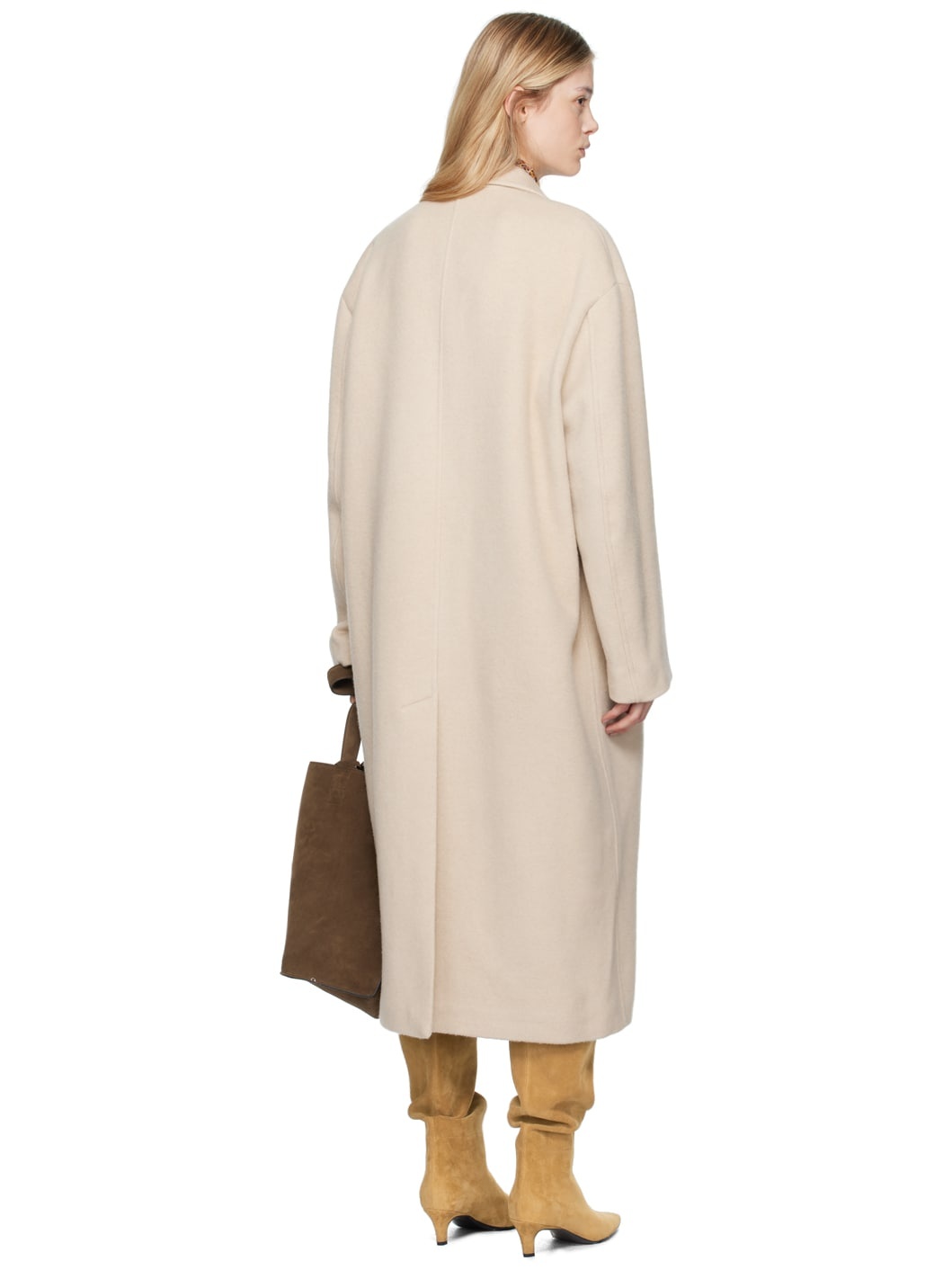 Beige Ezefia Coat - 3