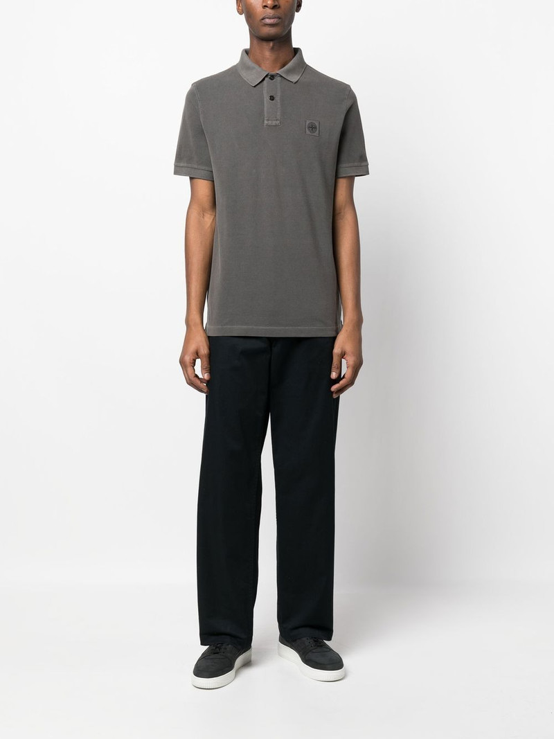 Stone Island Compass-logo polo shirt outlook