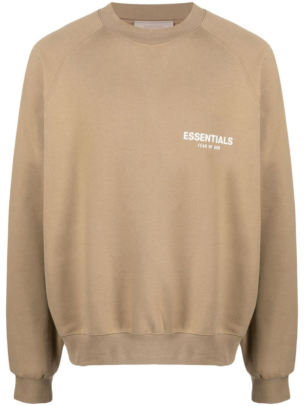 logo-print crew-neck sweatshirt - 1