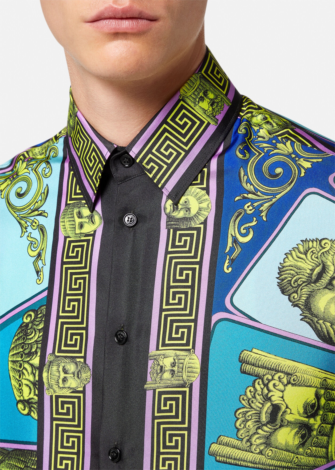 Le Maschere Silk Shirt - 5