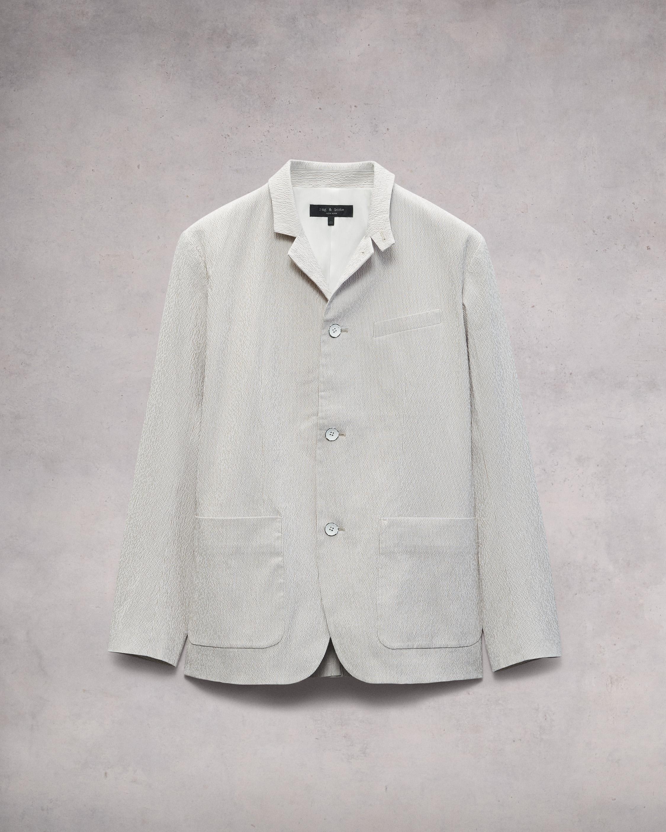 Linden Stripe Seersucker Blazer
Tailored Fit - 1