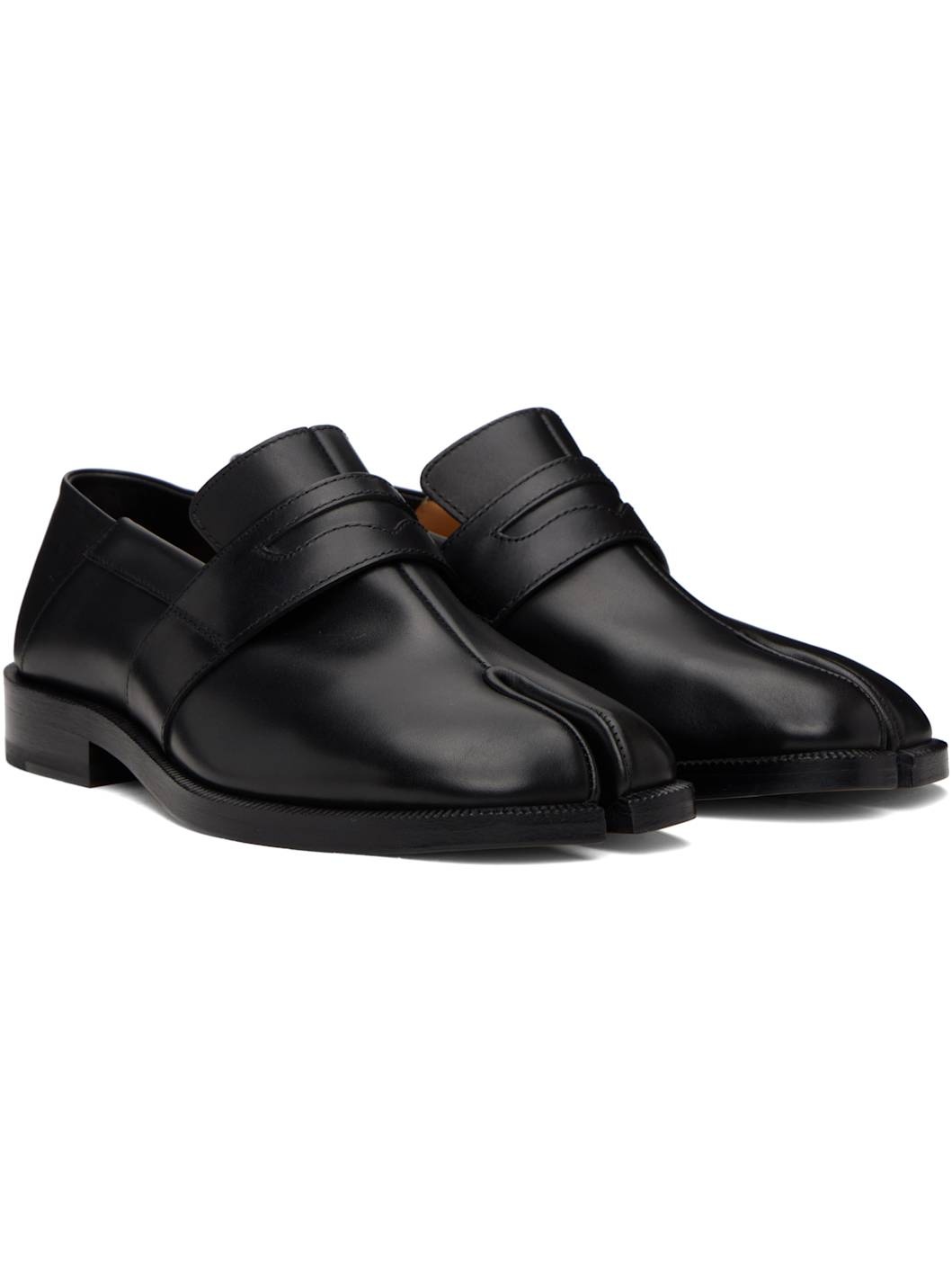 Black Tabi Loafers - 4