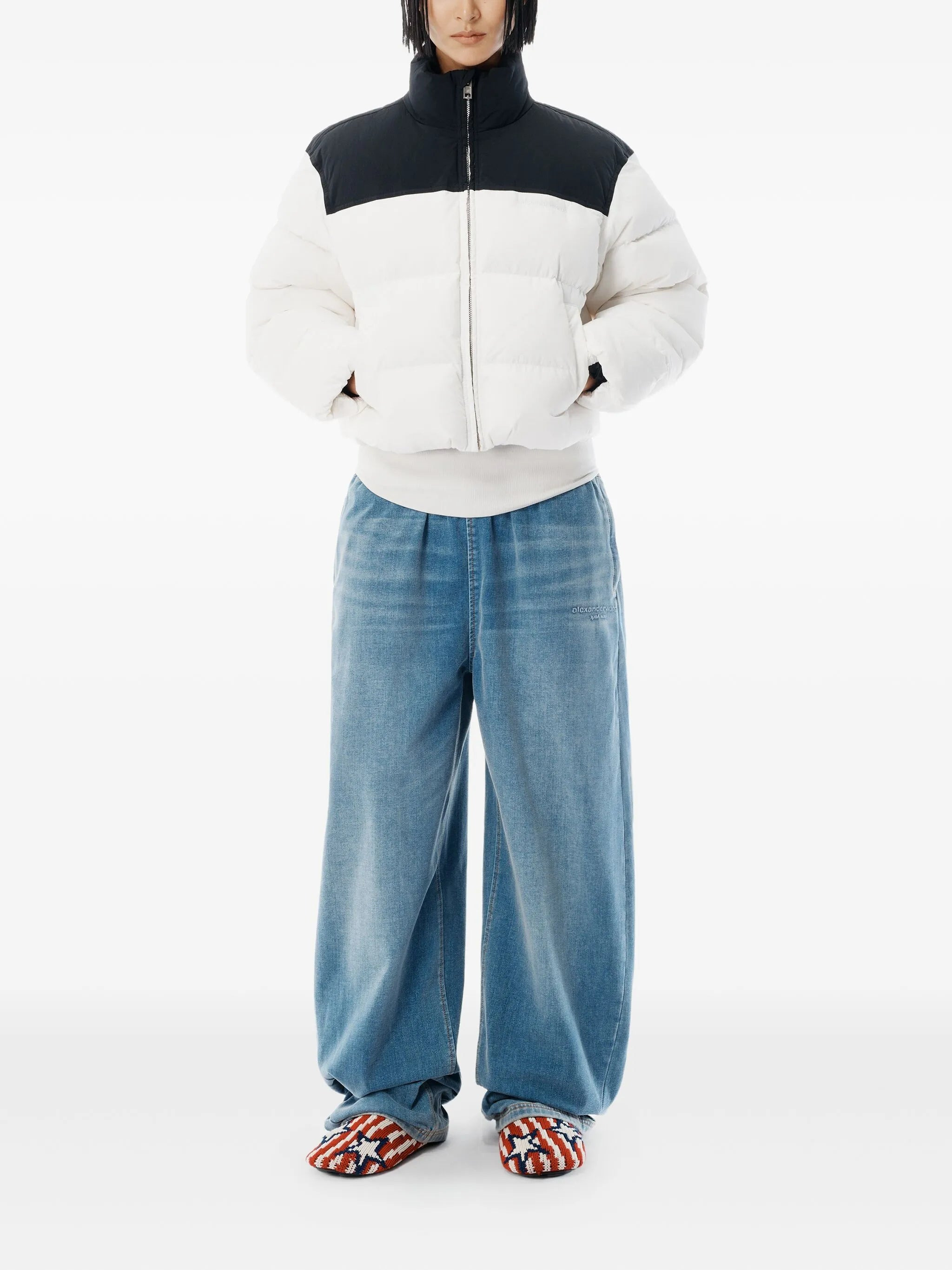 Alexander Wang Cropped Puffer Jacket - 4