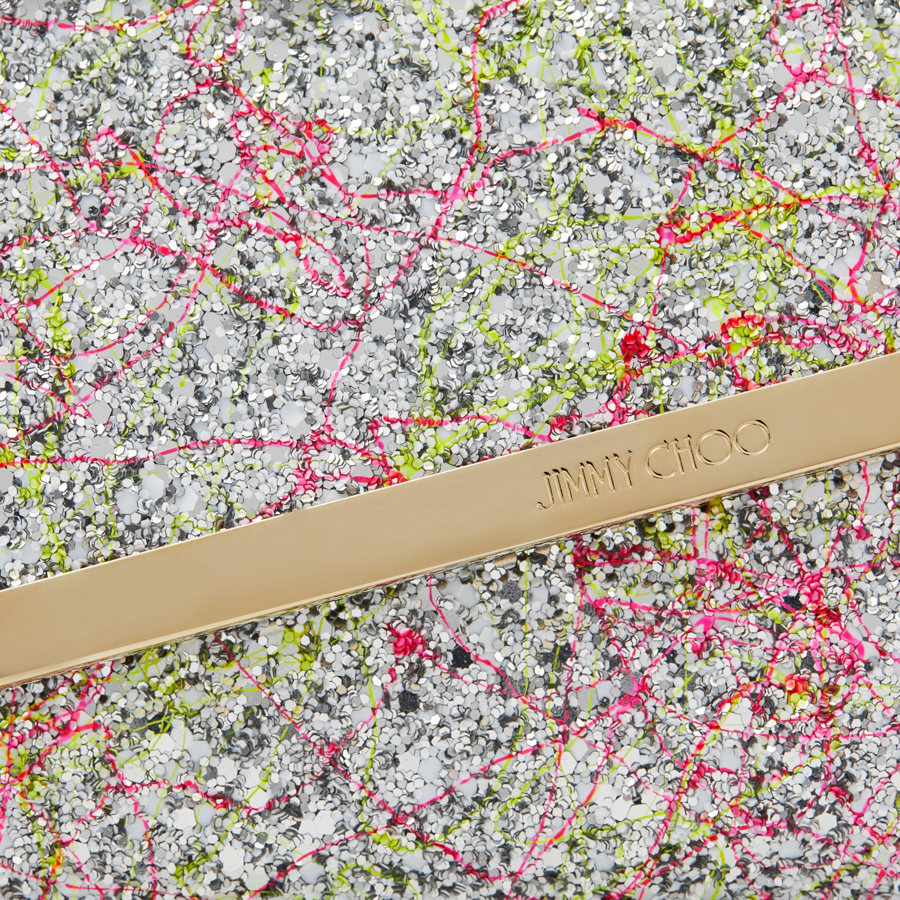 Emmie
Coarse Glitter Fabric Clutch Bag - 6