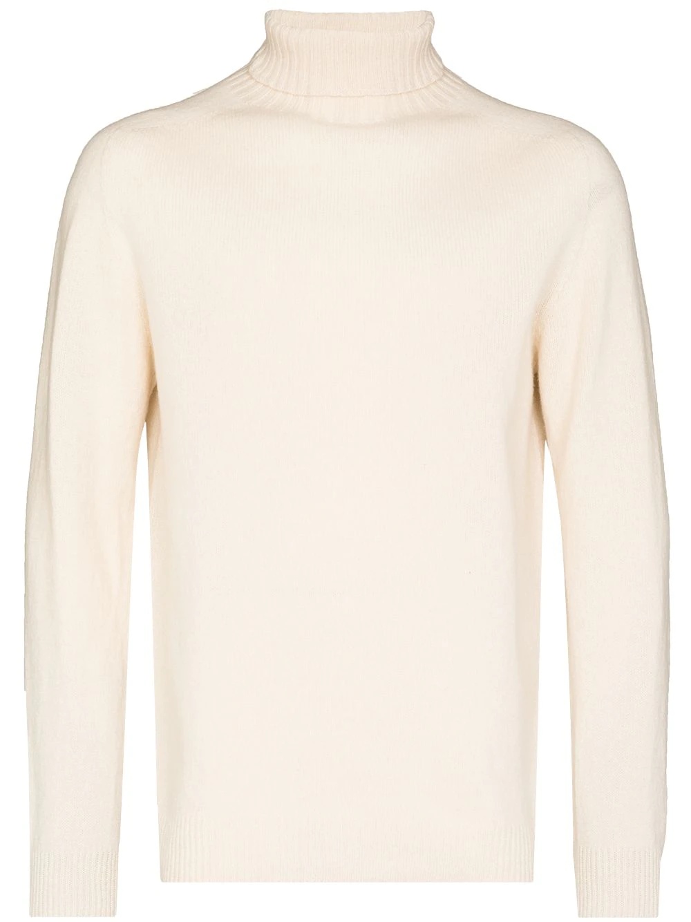 roll-neck wool jumper - 1