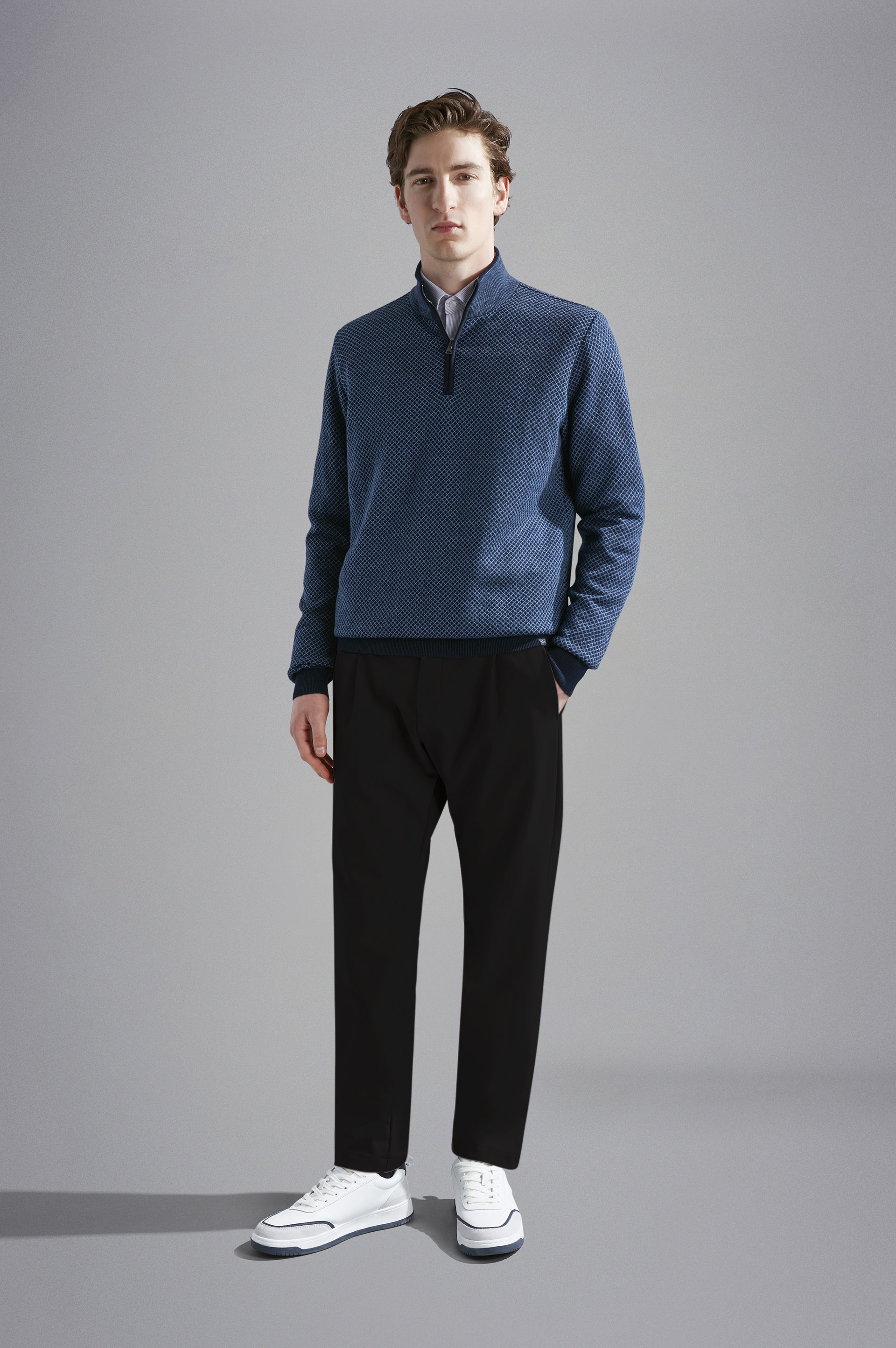 DYNAMIC STRETCH CHINO TROUSERS - 2