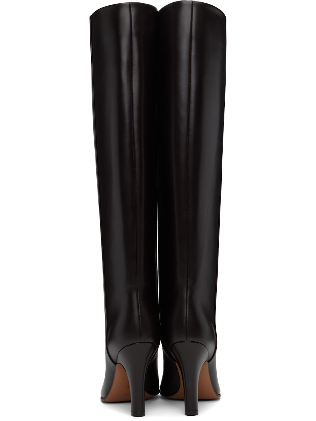 Brown Prudens Knee Boots - 2