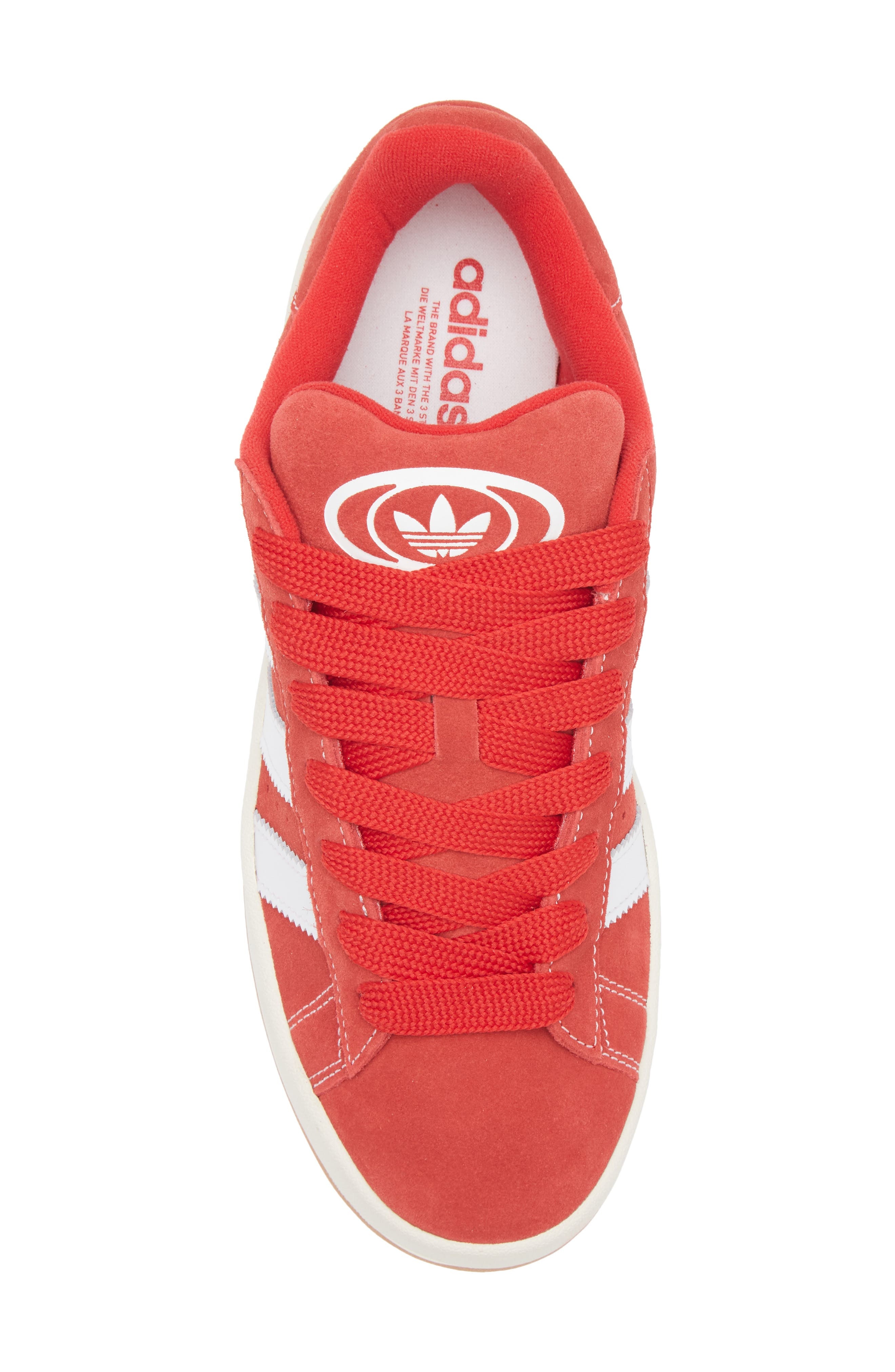 adidas Campus 00s Sneaker in Scarlet/White/Off White at Nordstrom - 5