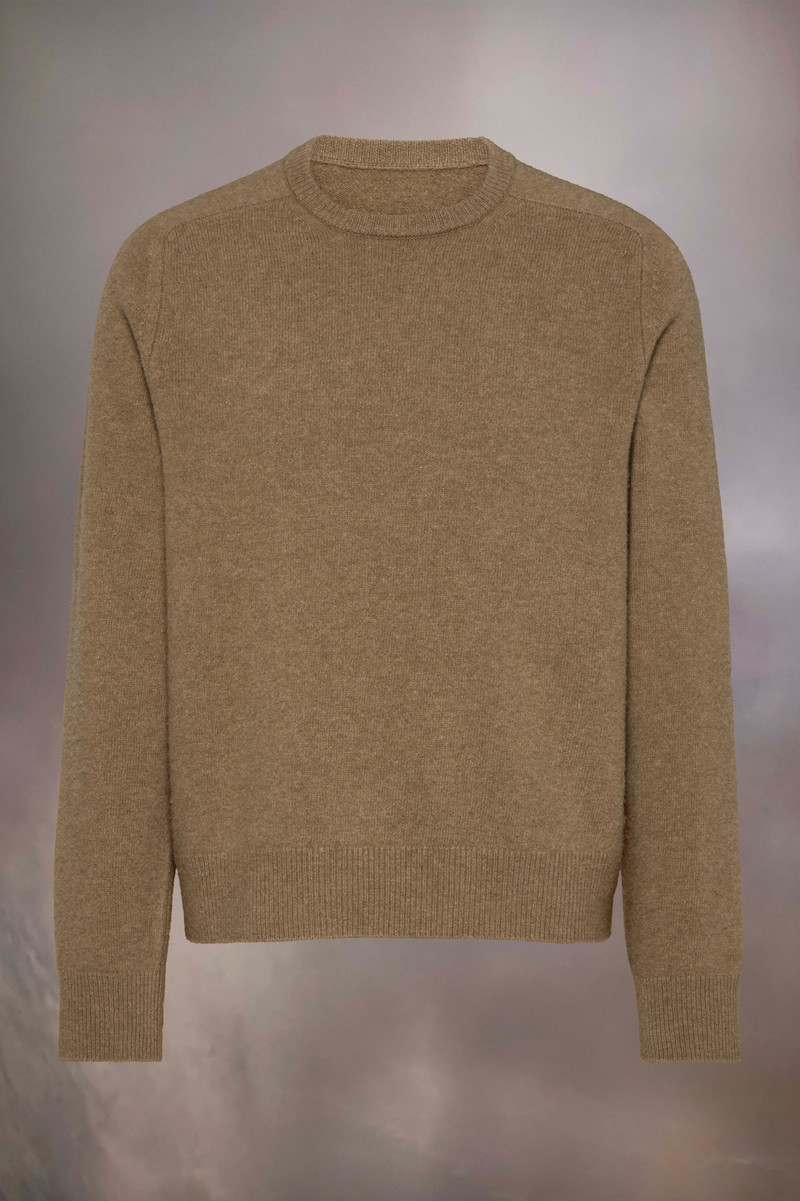 Washed Lambswool Sweater - 1
