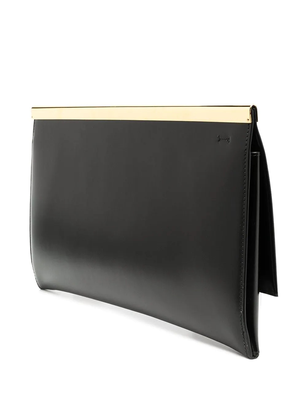 rectangular logo clutch bag - 4