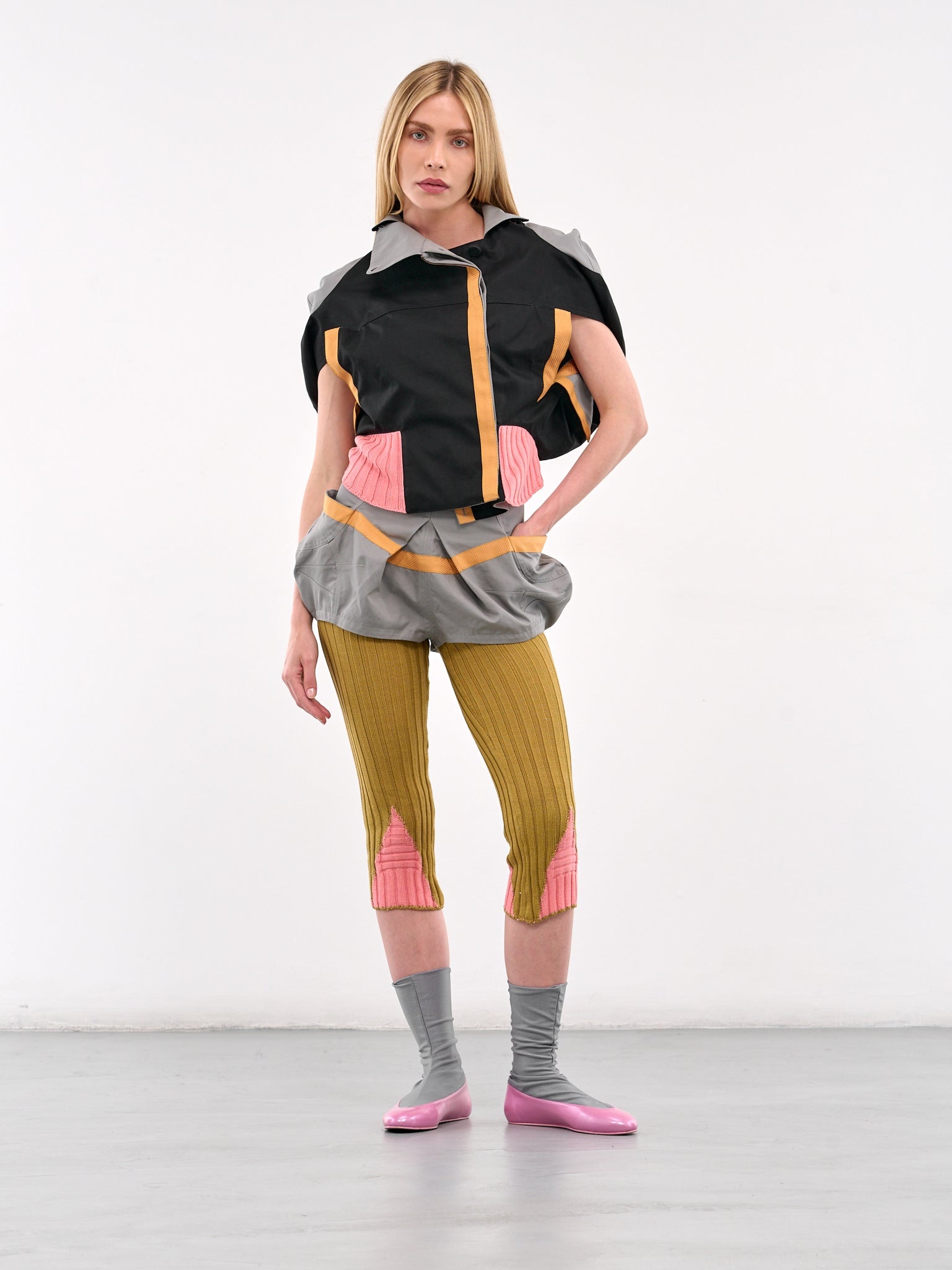 Mixed-Material Jacket - 6