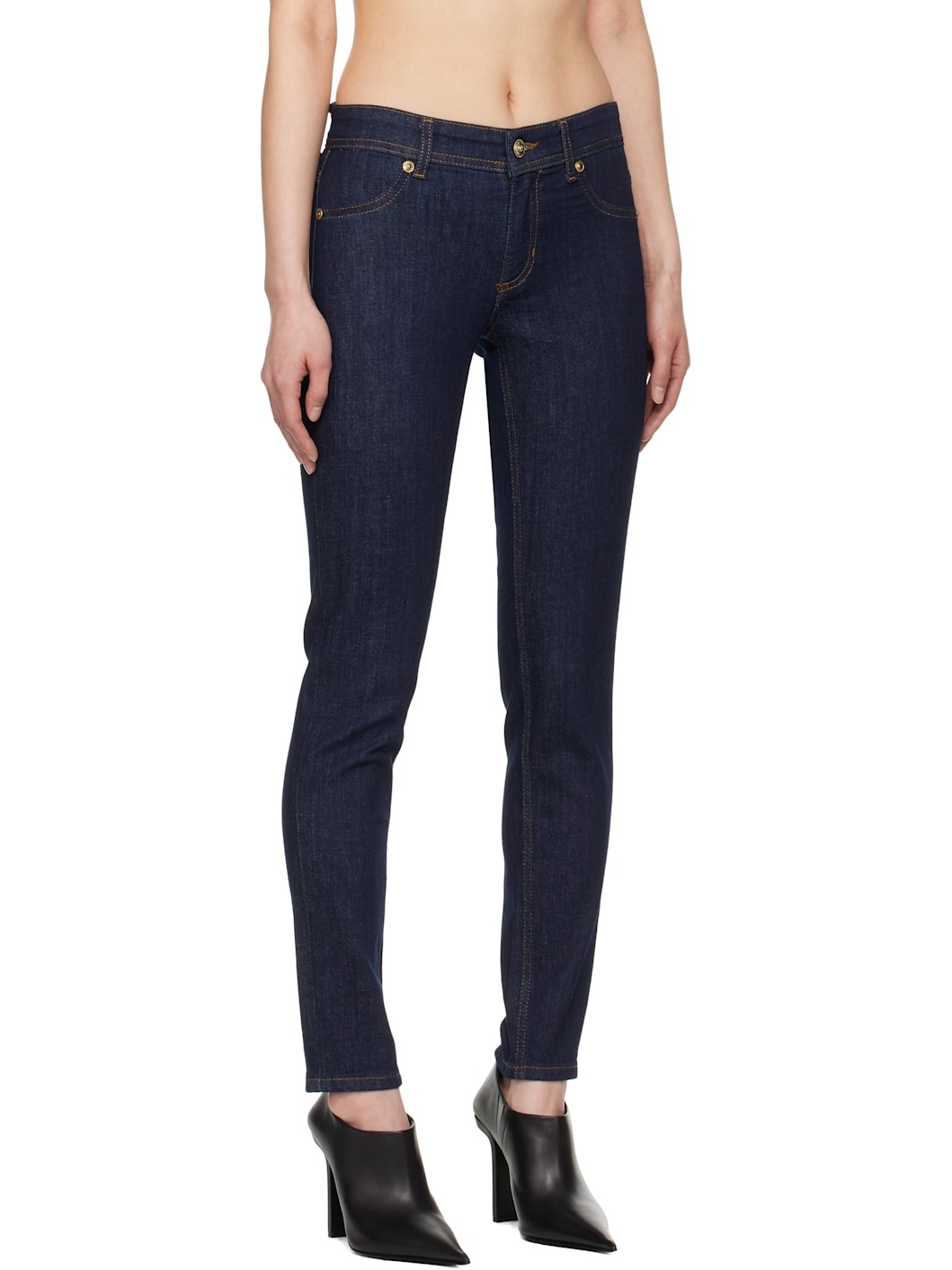 Blue Two-Pocket Jeans - 2