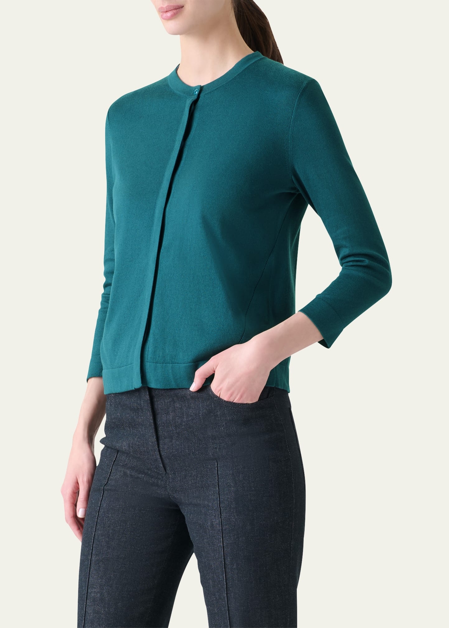 Sea Island Cotton Cardigan - 4
