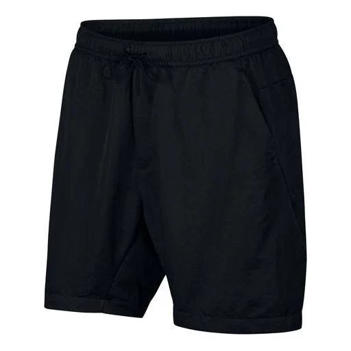 Men's Nike SPORTSWEAR Woven Black Shorts AR3230-010 - 1