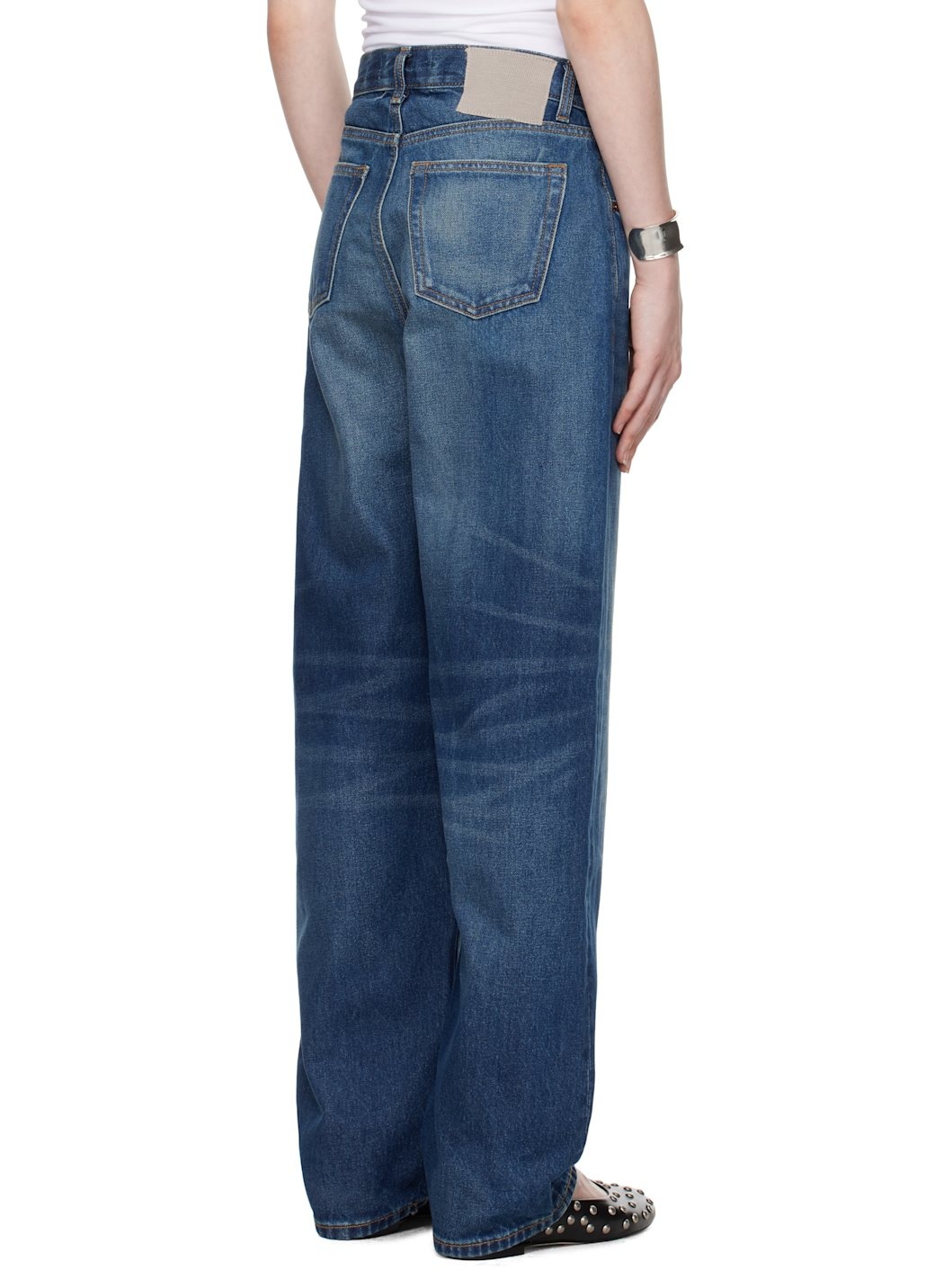 Blue Baggy Jeans - 3