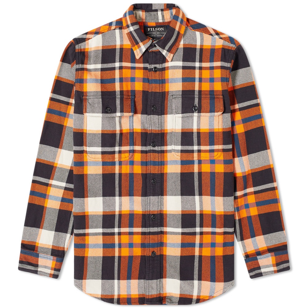 Filson Vintage Flannel Work Shirt - 1